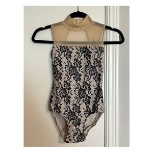 Eleve Dancewear High Neck Leotard